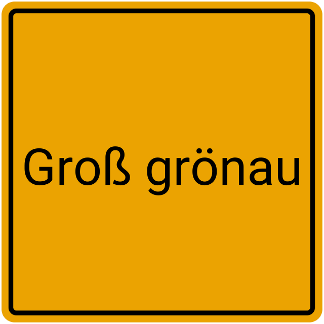 Meldebestätigung Groß Grönau